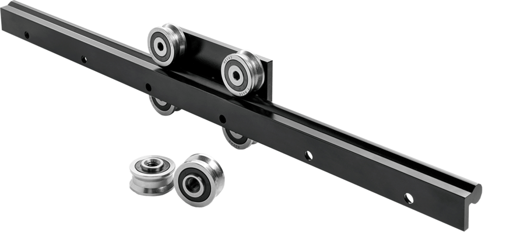O-Rail: Guidages linéaires modulaires à galets O-Rail: Guidages linéaires modulaires à galets