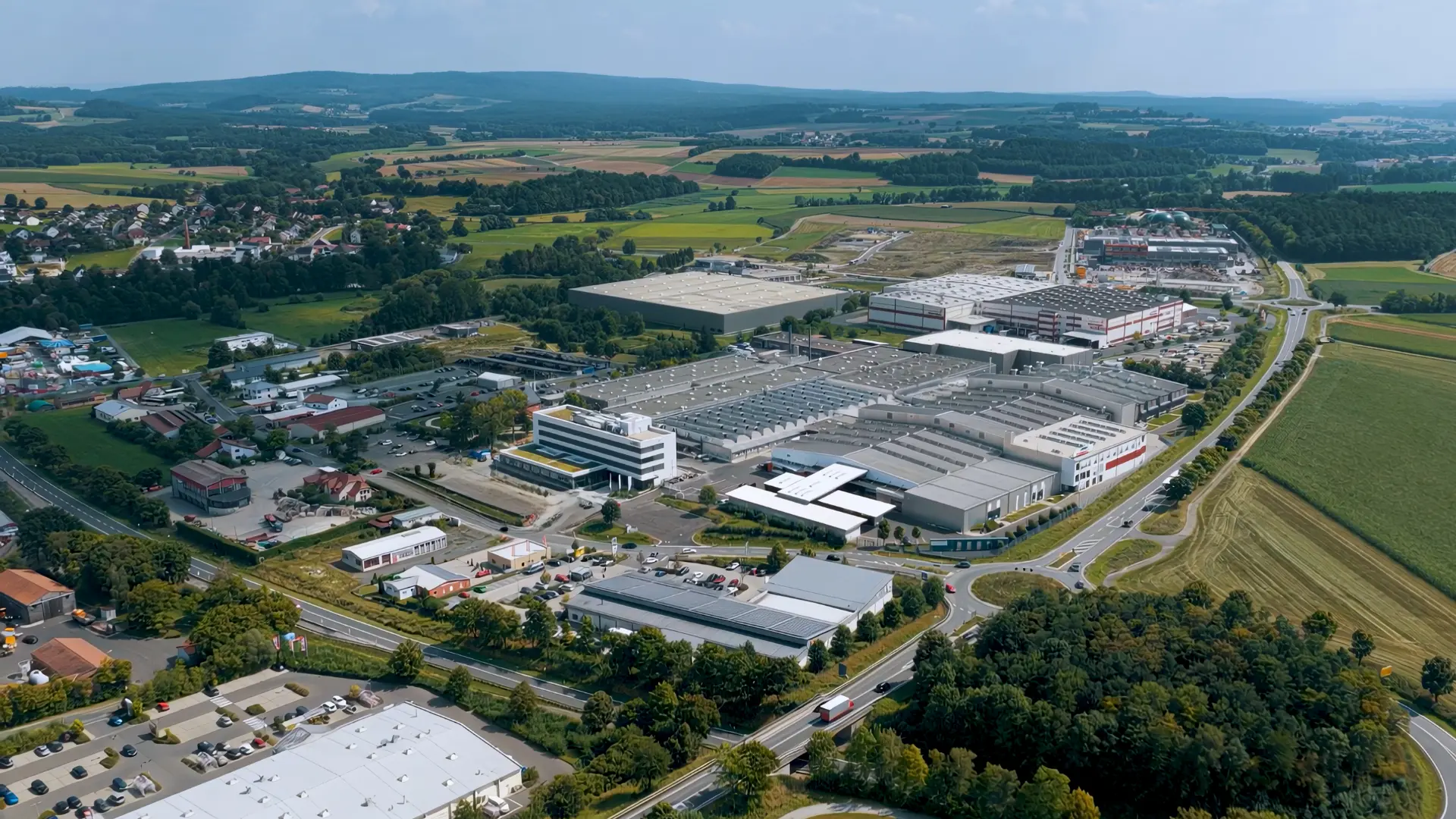 L'usine Siemens Healthineers de Kemnath dédiée au guidage linéaire médical.