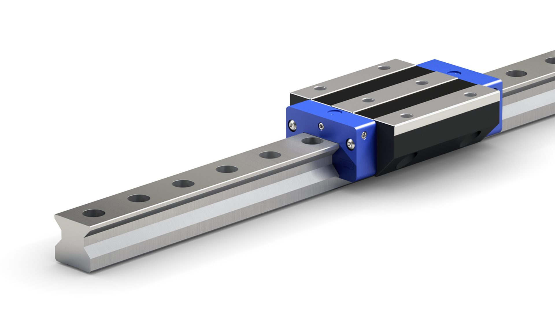 Profiled recirculating roller guides - MG Rail - Rollon UK