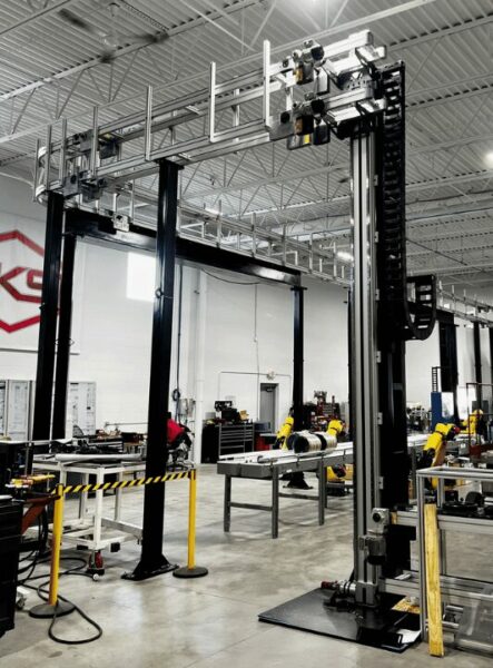 TKS - Construction phase TKS - Automated storage system