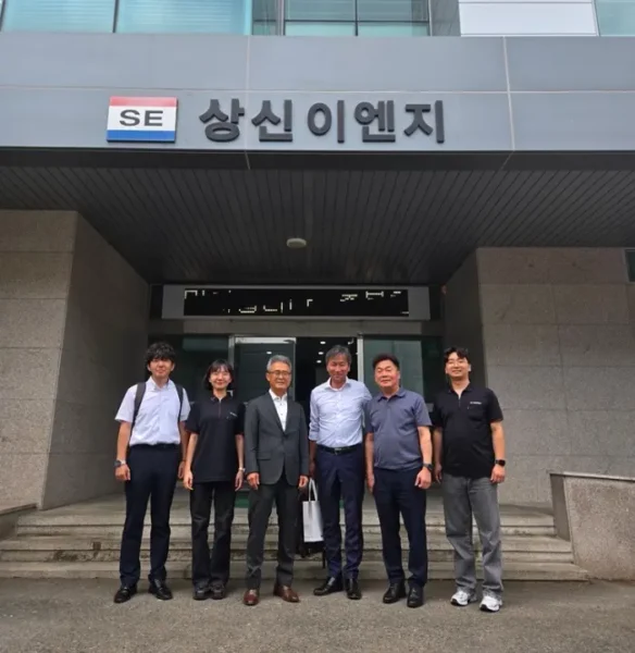 Sangsin SR Tec and Yuji Hayashi Brake pad production automation - The team