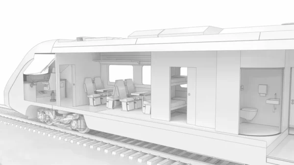 Rail interior reliability enhanced with Curviline system