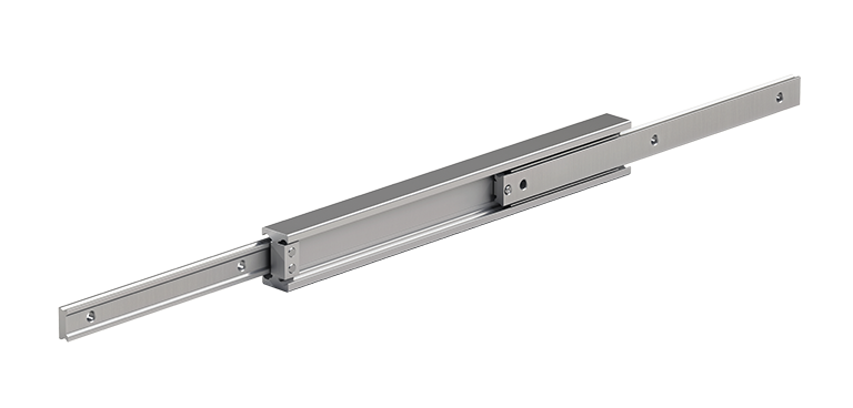 Telescopic guides available for partial full and overextended applications