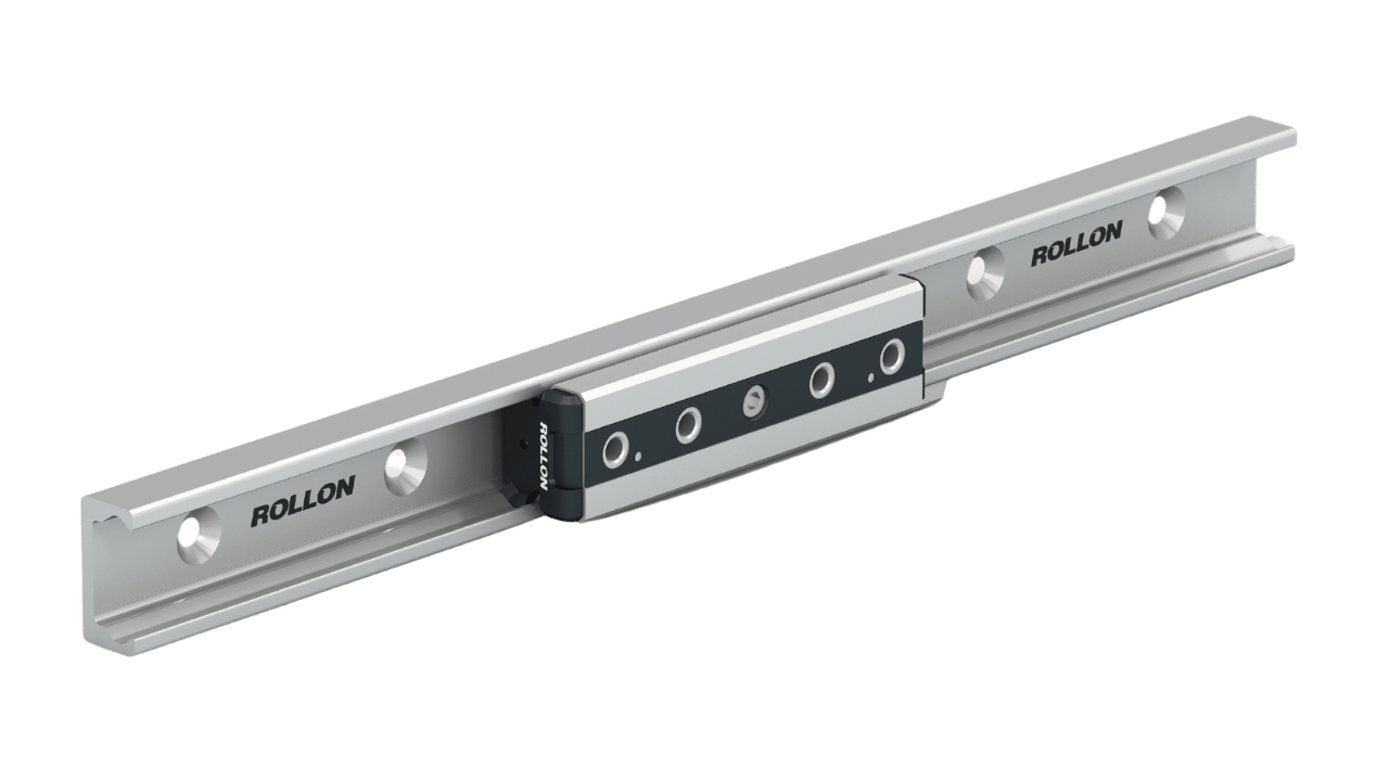 Compact Rail Linear Guide-min Compact Rail TLC43 linear guide system showing lateral movement mechanism for locomotive seats