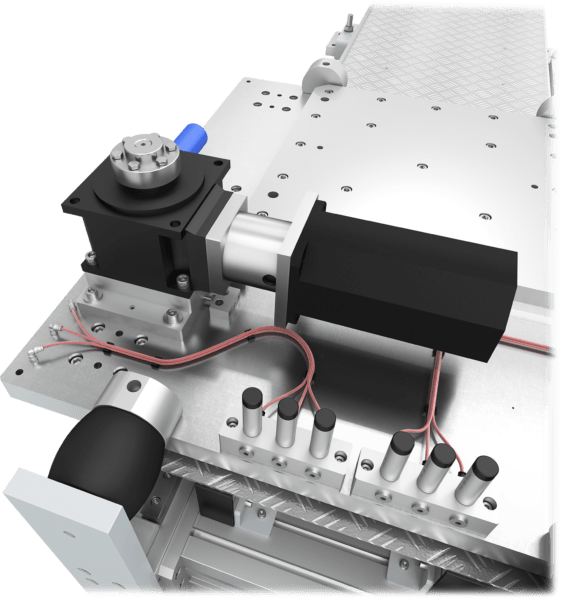 Sistema per movimentazione Robot: Robot Transfer Unit