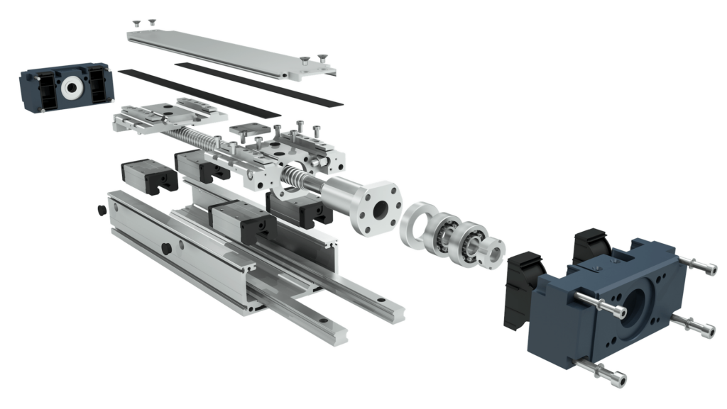 高精度ボールねじ駆動リニアユニット Precision System Rollon Japan