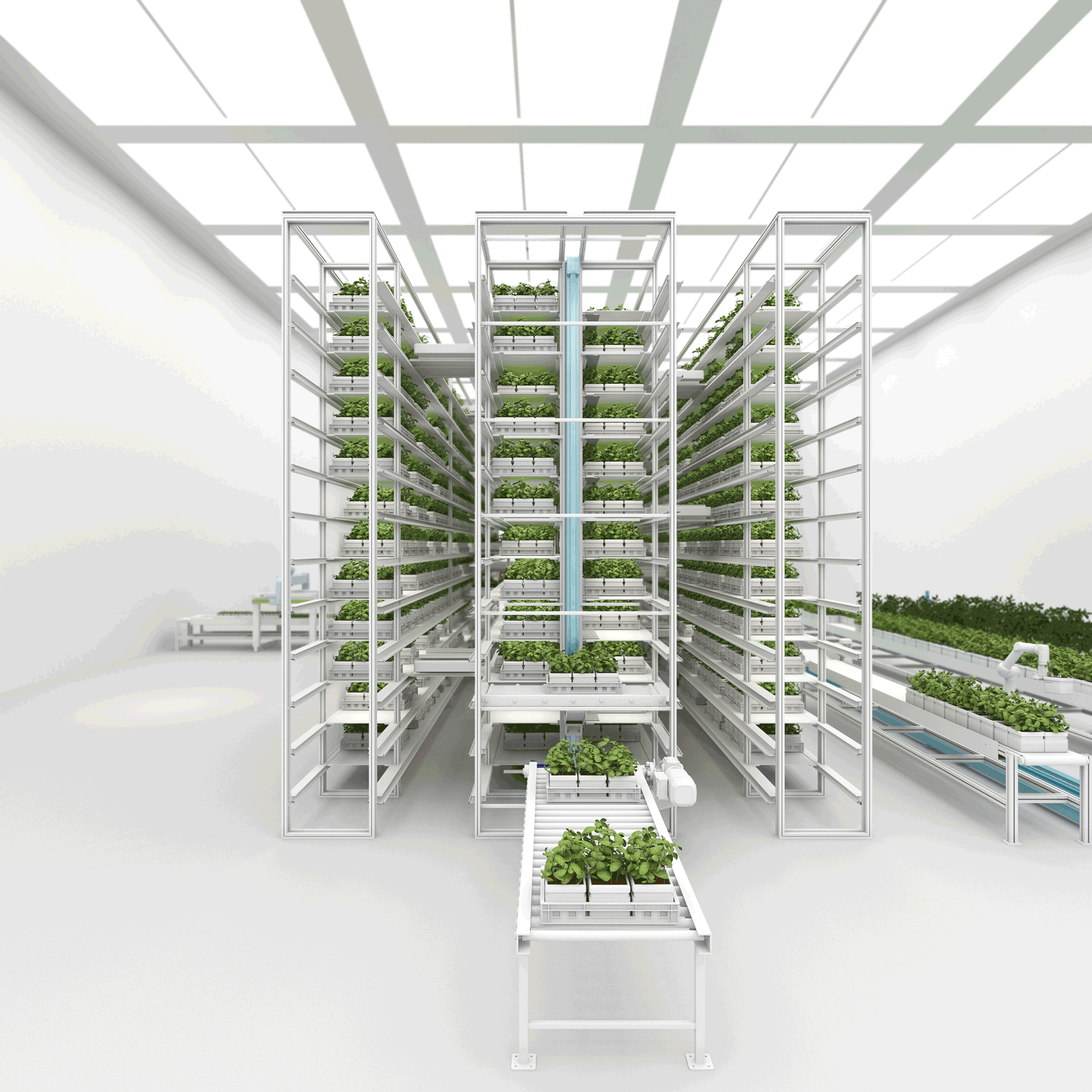 Rollon linear solutions for vertical farming