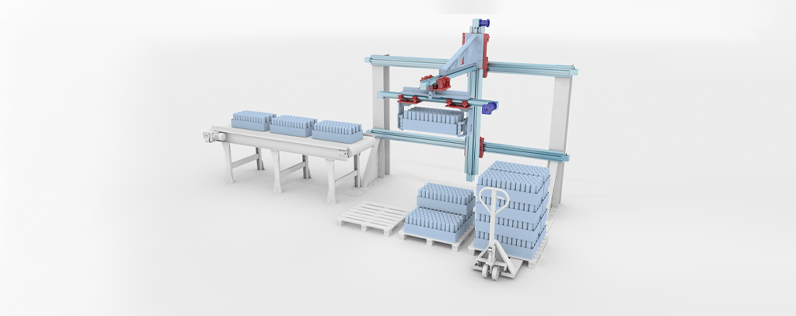 Intralogistiek, stipte leveringen met Rollon Rails