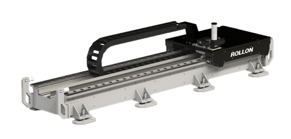 Stalen lineaire as voor robots