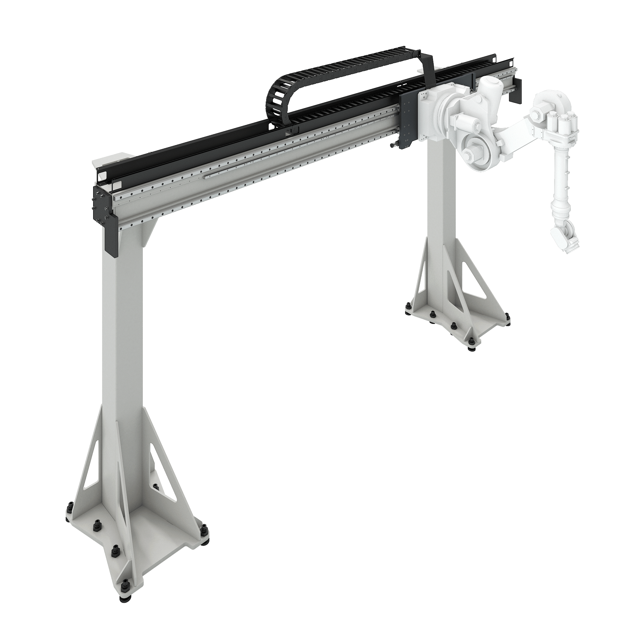 Rollon - Product Image - RTUw-400 - 2000x2000px Robot transfer unit base