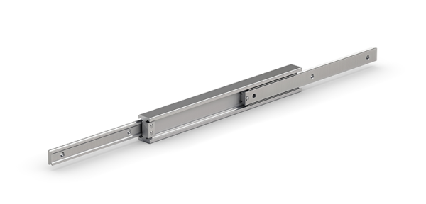 Telescopic rails