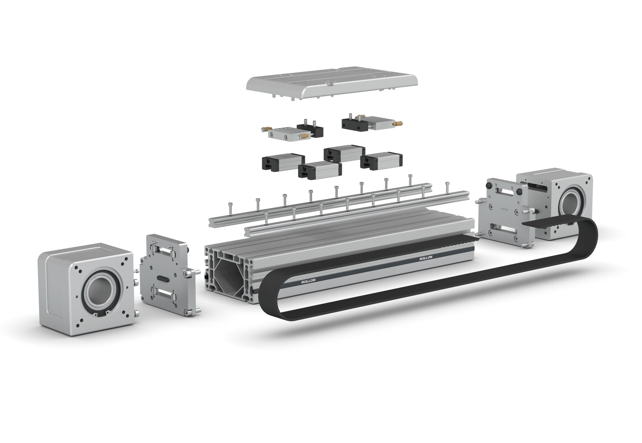 116-01 Rollon R SMART 160 linear actuator exploded view