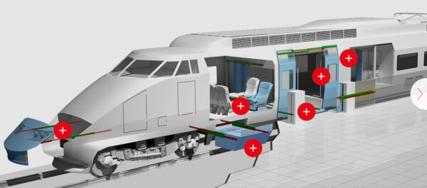 Locomotives, wagons and facilities