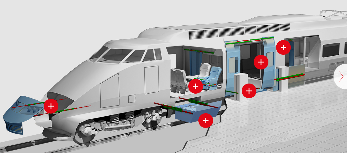 LEGO TGV construction details of custom high speed train model 