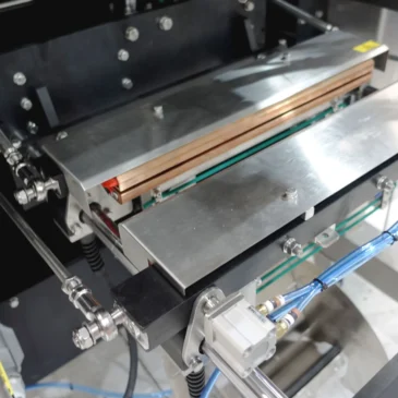 DSC00310 The Rollon® Durbal maintenance free rod ends installed on one of GIC’s VFFS machines. © Rollon