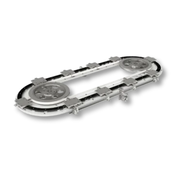 _Feature - CLTA_3 Rollon CLTA modular circular motion system supporting oval and rectangular automation paths