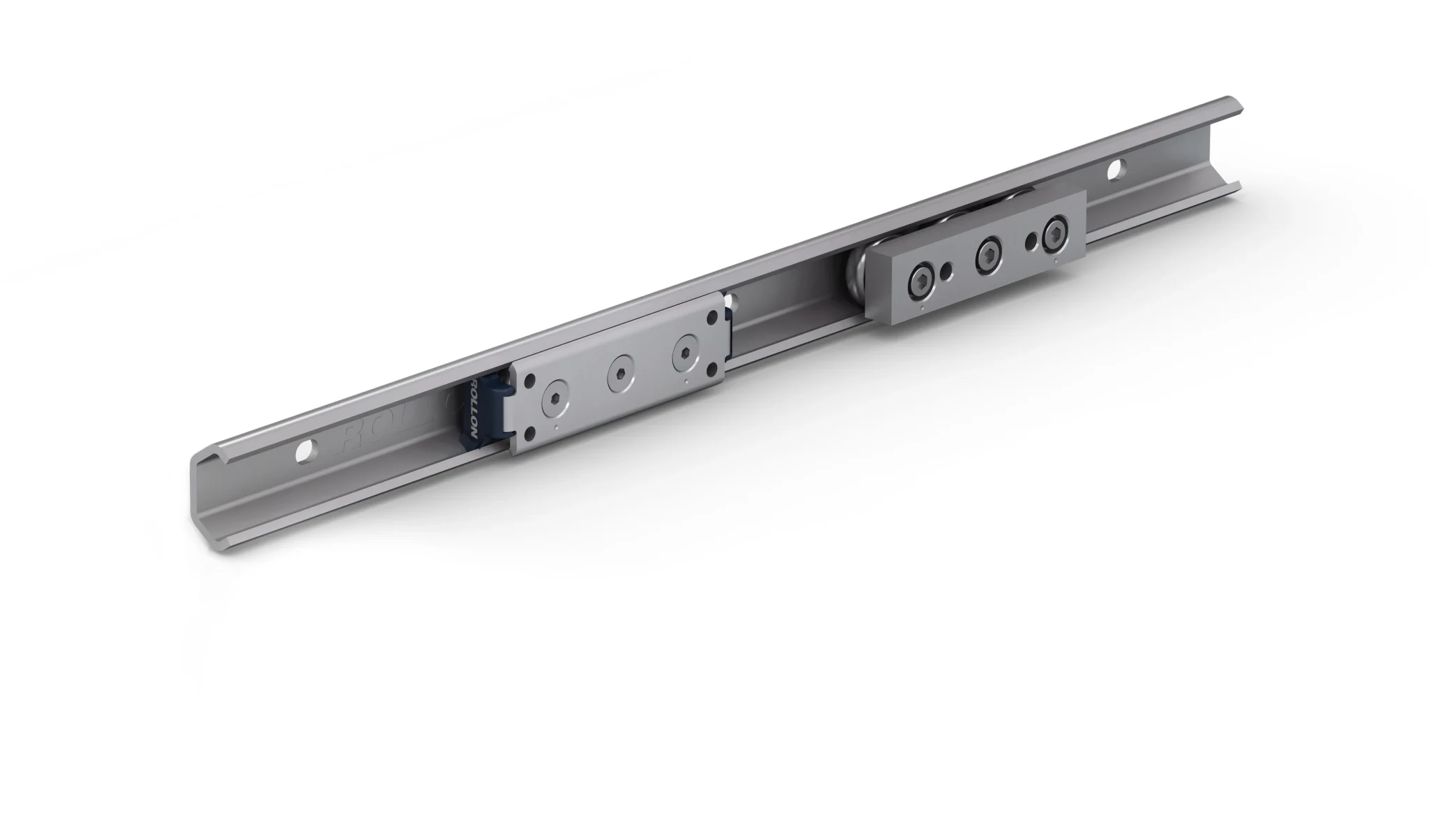X-Rail_Zinc Rollon® X-Rail features fully sealed bearings.