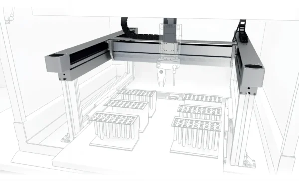 177-01 linear-motion solution from Rollon includes an array of linear compoinents (1)