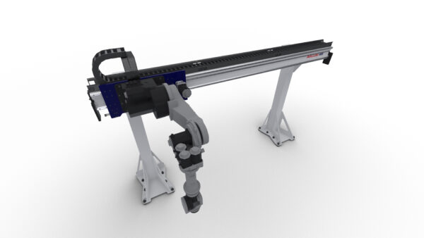 177-02 wall-mount RTUs get the motor and other elements out of the way of personnel (2) Wall-mounted Rollon robot transfer unit (RTU) linear motion solution for industrial automation